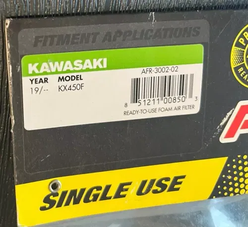 Kawasaki KX 450 Air Filter Maxima Pro 2019-2023