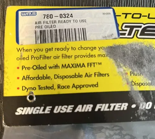 Kawasaki KX 450 Air Filter Maxima Pro 2019-2023