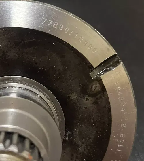 2011 KTM 350 XC-F Crankshaft complete crank shaft