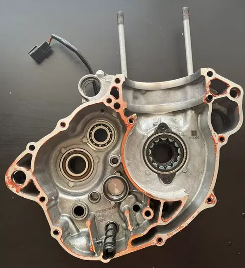 2018 KTM 350 XC-F Engine Crank Case Left Side