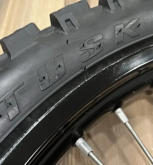 2019-2023 Kawasaki KX450 OEM  Black Front Wheel KX 450 KX 250 2021-2024 #8962