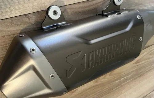 Akrapovic "Slip-on Line" Muffler 350/450 SX-F/XC-F 23-24 OEM# A48005979000