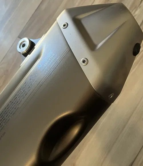 Akrapovic "Slip-on Line" Muffler 350/450 SX-F/XC-F 23-24 OEM# A48005979000