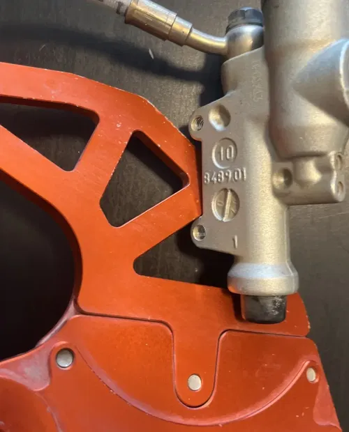 2011-2012 KTM 350 SX-F Brembo Rear Brake Caliper Master W/ Hanger Mount