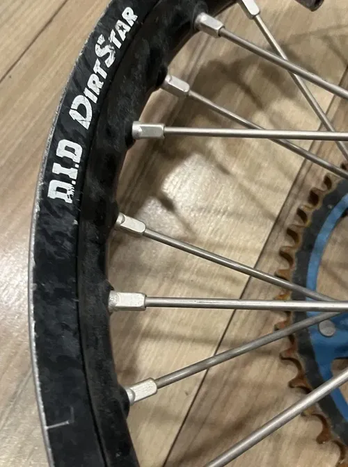 *** Dented *** 14-17 YAMAHA YZ450F Excel REAR BACK WHEEL RIM