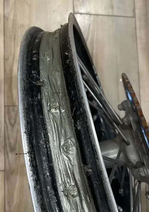 *** Dented *** 14-17 YAMAHA YZ450F Excel REAR BACK WHEEL RIM