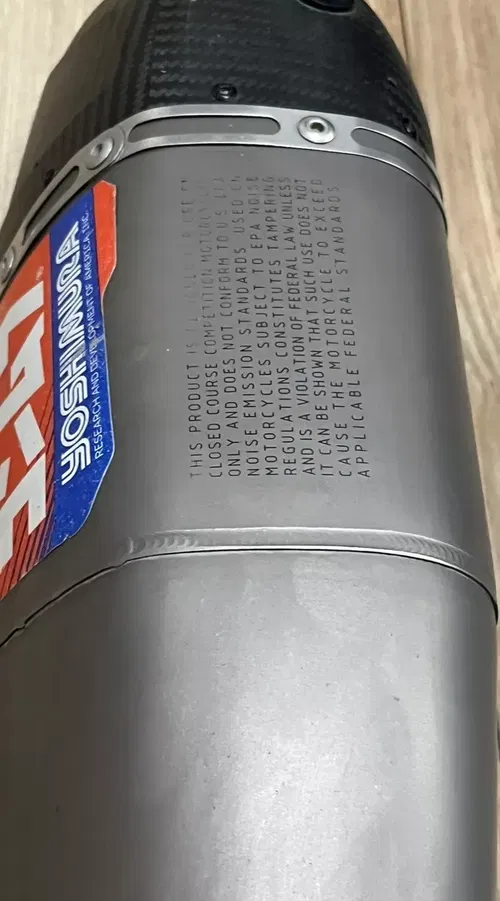 Honda CRF450R Yoshimura RS-12 Exhaust System 2021 - 2024 Titanium