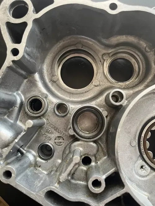 2018 KTM 350 XC-F Engine Crank Case Left Side