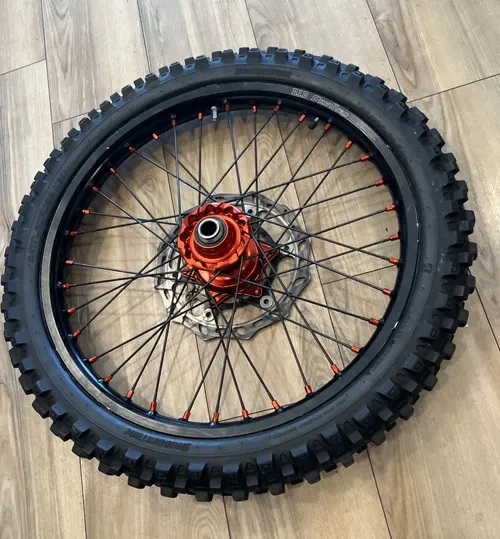 GasGas Front Wheel DID DirtStar KTM 150 EXC 2020-2024 Front 21X1.60 Red
