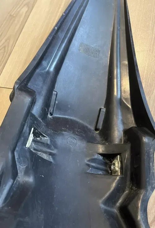 Acerbis Rear Fender Black For KAWASAKI KX450 X 2021-2023