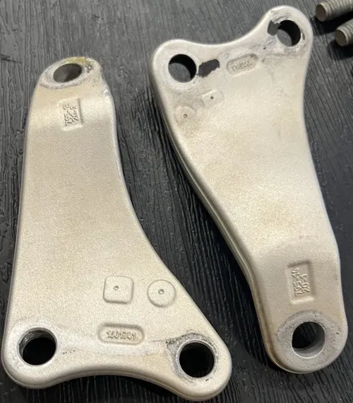2019-2022 KTM 450 SXF XCF Husqvarna FC MC Engine Motor Mount Brackets Hanger Set