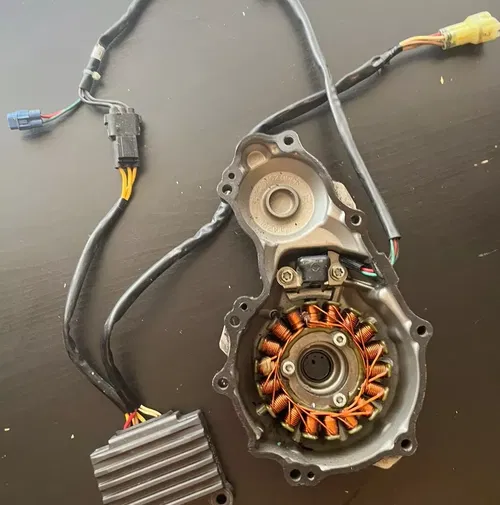 2018 ktm 350 excf stator ignition system cover exc-f