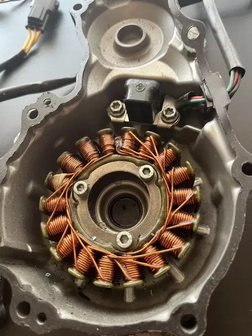 2018 ktm 350 excf stator ignition system cover exc-f