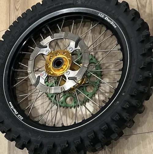 2019-2023 Kawasaki KX450 OEM  Black Rear Wheel KX 450 KX 250 2021-2024 #8962