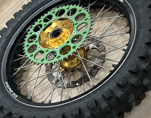 2019-2023 Kawasaki KX450 OEM  Black Rear Wheel KX 450 KX 250 2021-2024 #8962