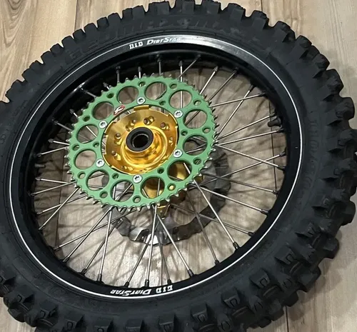 2019-2023 Kawasaki KX450 OEM  Black Rear Wheel KX 450 KX 250 2021-2024 #8962
