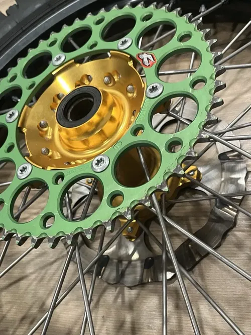2019-2023 Kawasaki KX450 OEM  Black Rear Wheel KX 450 KX 250 2021-2024 #8962