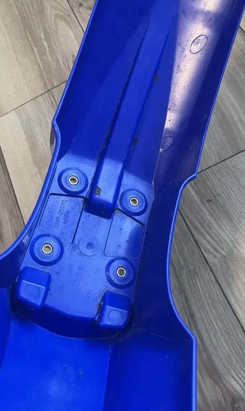 front fender UFO Yamaha Yzf 250 2024 Yamaha Yzf 450 2023 - 2024 blue