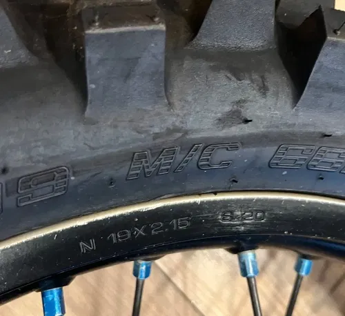 2022 Husqvarna Fc450 Rockstar Edition 19x2.15 Rear Wheel