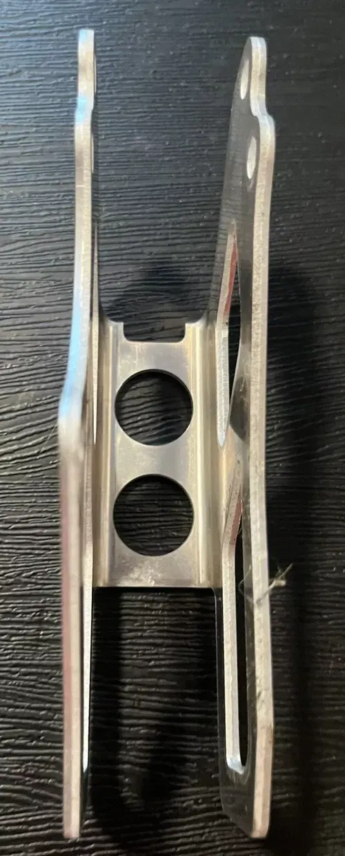21-24 KAWASAKI KX 250 KX 250F OEM REAR SWINGARM CHAIN GUIDE AND PLATE NICE!