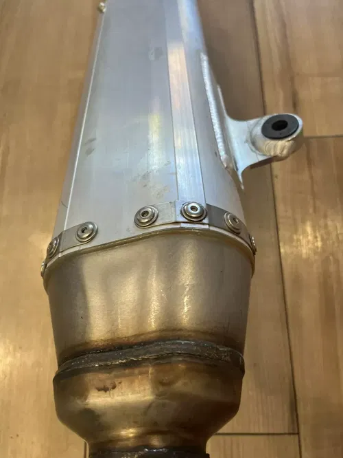 18-24 SUZUKI RMZ450 EXHAUST SILENCER MUFFLER OEM