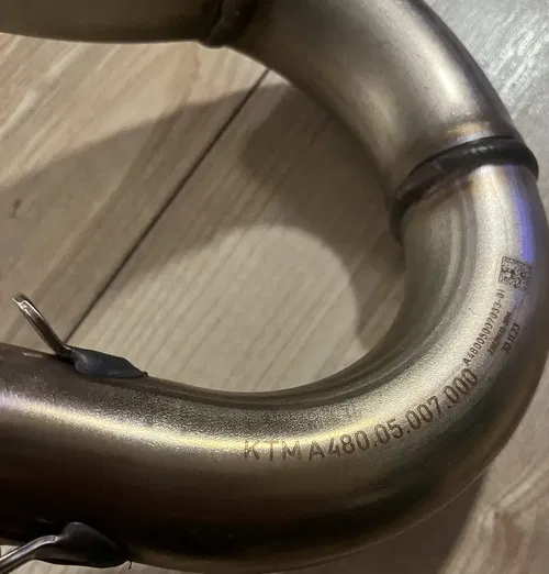 2024 KTM 450 SX-F Exhaust Header OEM Head Pipe A48005007033 Husqvarna FC #3