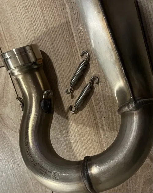 2024 KTM 450 SX-F Exhaust Header OEM Head Pipe A48005007033 Husqvarna FC #3