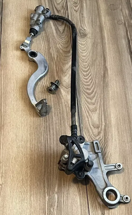 2022 Honda CRF450R Works Edition Rear Brake Caliper Master Cylinder Brake Pedal