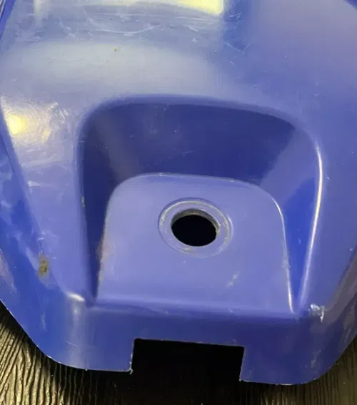 USED OEM 18-22 YAMAHA YZ450F / 19-22 YZ250F BLUE AIR FILTER BOX LID COVER