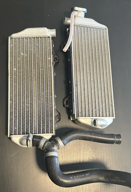 2021 Gas Gas WP Radiators OEM with Cap