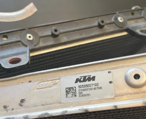 2021 Gas Gas WP Radiators OEM with Cap