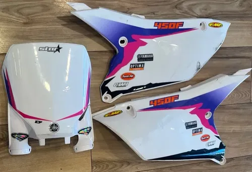 YAMAHA YZ450F 2023-2024 YZ250F 2024 NUMBER PLATE Set