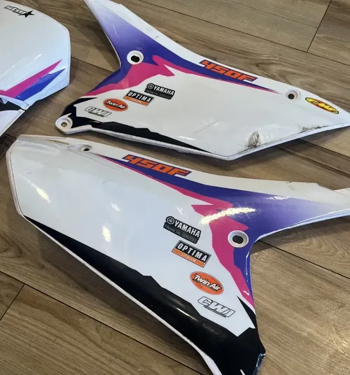YAMAHA YZ450F 2023-2024 YZ250F 2024 NUMBER PLATE Set