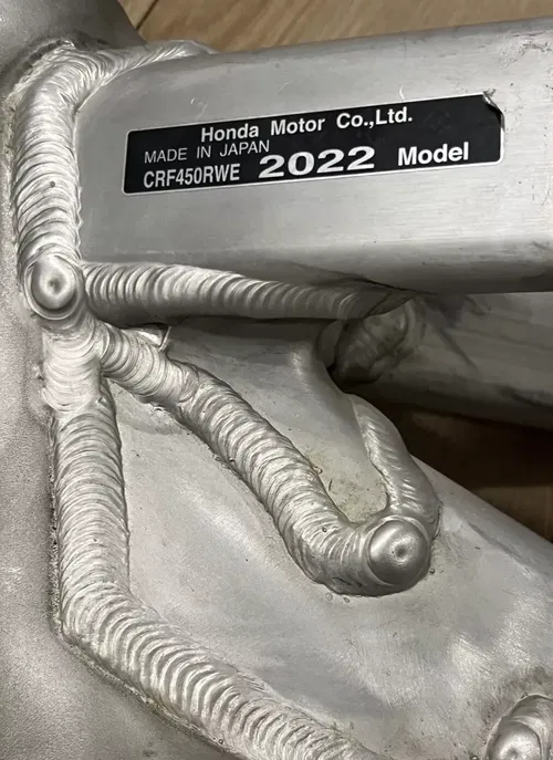 2022 HONDA Works EDITION CRF450RWE OEM FRAME CHASSIS