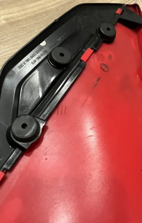 CRF HONDA Red Number PLATES  for Honda CRF450R 21-23