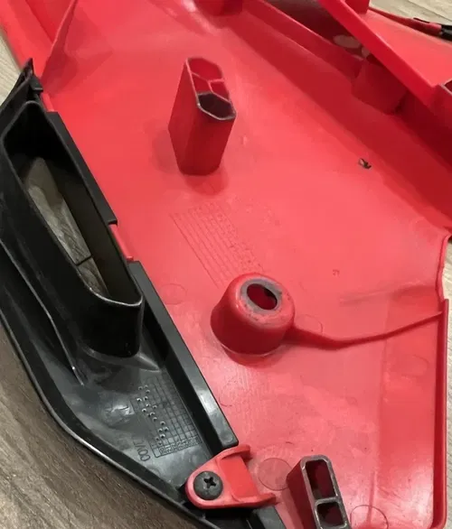 CRF HONDA Red Number PLATES  for Honda CRF450R 21-23