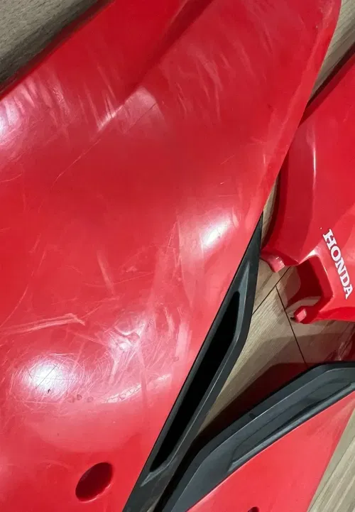 CRF HONDA Red Number PLATES  for Honda CRF450R 21-23