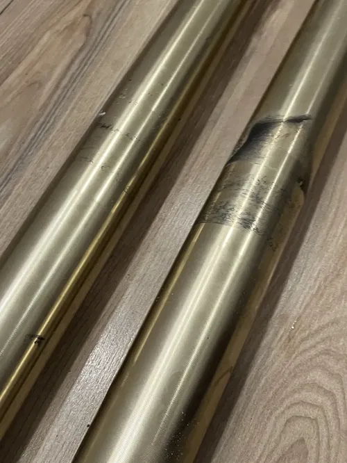 2014 SUZUKI RMZ450 RIGHT LEFT FRONT SUSPENSION FORKS