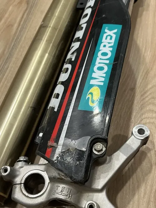 2014 SUZUKI RMZ450 RIGHT LEFT FRONT SUSPENSION FORKS