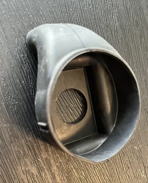GENUINE OEM HONDA CR125R CR250R CR500R THROTTLE HOUSING RUBBER COVER