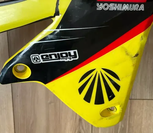 2008-2017 SUZUKI RMZ 450 Yoshimura James Stewart Graphics Kit MSG US PLATE INFO