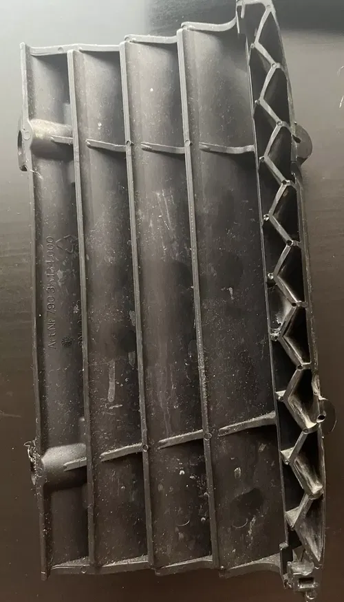 KTM EXC-F Frame Guards & Radiator Louvers (left side louver not shown)