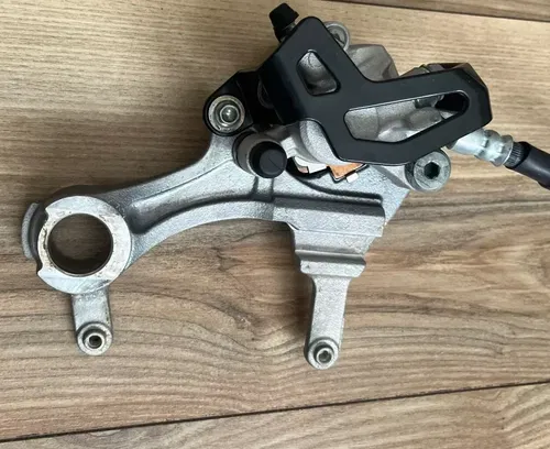 2022 Kawasaki KX450 Nissin Rear Brake Master Cylinder with Caliper and Pedal