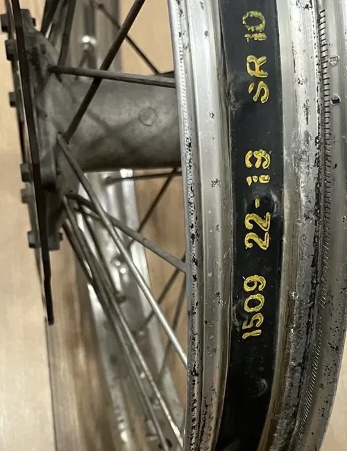2017 Honda CRF450R DID Wheels "19" Wheel