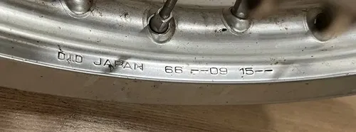 2017 Honda CRF450R DID Wheels "19" Wheel