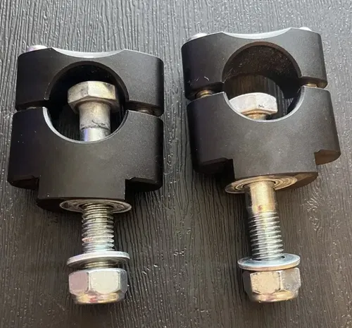 ODI 0603-0647 H71BMB Universal Handlebar Clamp Kit - Bar Mount - 1-1/8"