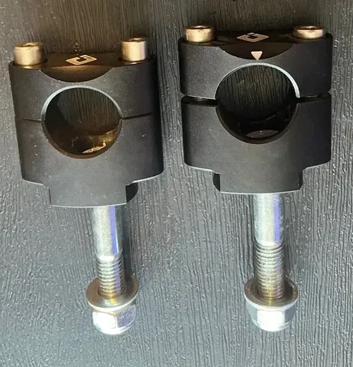ODI 0603-0647 H71BMB Universal Handlebar Clamp Kit - Bar Mount - 1-1/8"