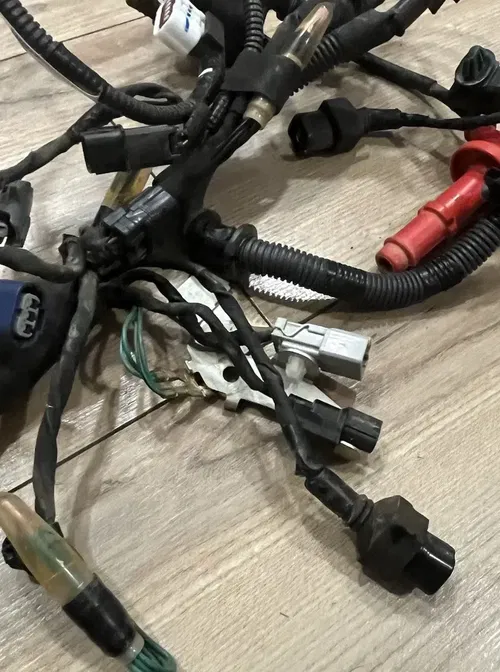 2022 Honda CRF450RWE Wire Harness with Ignition Coil and Handlebar Switches OEM