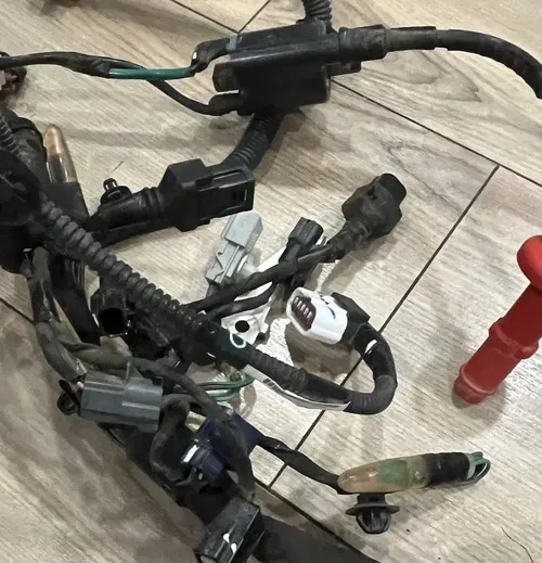 2022 Honda CRF450RWE Wire Harness with Ignition Coil and Handlebar Switches OEM