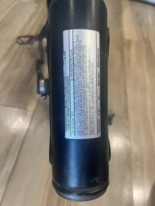 2011 ktm 250sxf Frame
